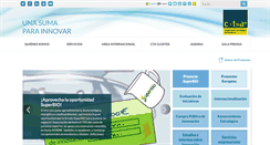 Desktop Screenshot of corporaciontecnologica.com